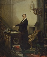 Portrait of André Dupin (1783-1865), c. 1850. Creator: Court, Joseph-Désiré (1797-1865).