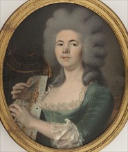 Portrait of Rosalie Dugazon (1755-1821), 1787. Creator: Anonymous.