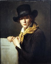 Portrait of Alexandre Lenoir (1761-1839), 1796. Creator: Bouliard, Marie-Geneviève (1763-1825).