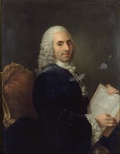 Portrait of François Quesnay (1694-1774), 1743. Creator: Anonymous.