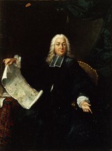 Portrait of Jean de Lagrive (1689-1757), c. 1740. Creator: Anonymous.