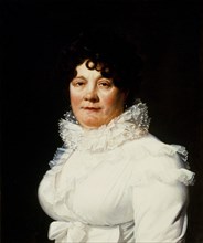 Portrait of Rosalie Dugazon (1755-1821), c. 1810. Creator: Riesener, Henri-Françoiss (1767-1828).