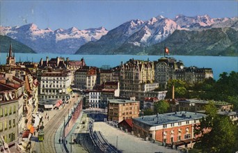Lausanne, 1930s. Creator: Unknown.