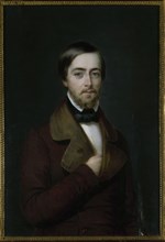 Portrait of the poet Joseph Méry (1798-1866), c. 1830-1840. Creator: Anonymous.