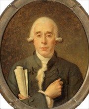 Portrait of Jean Sylvain Bailly (1736-1793), c. 1790. Creator: David, Jacques Louis (1748-1825).