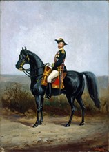 Portrait of General Georges Boulanger (1837-1891), c. 1880. Creator: Williamson, John (1826-1885).