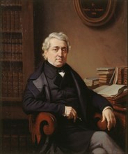 Portrait of Thomas-Marie-François Sauvage (1794-1877), 1850. Creator: Lavergne, Claudius (1815-1887).