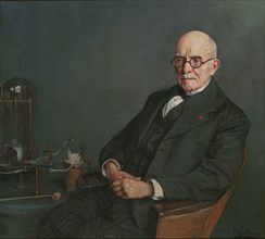 Portrait of the physicist Édouard Branly (1844-1940), c. 1920. Creator: Zuloaga y Zabaleto, Ignacio (1870-1945).