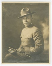 Photograph of Bosey E. Vick, 1914-1918. Creator: Unknown.