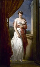 Portrait of Thérésa Cabarrus, Madame Tallien (1773-1835), 1805. Creator: Gérard, François Pascal Simon (1770-1837).
