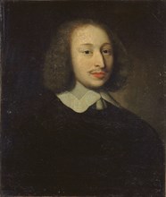 Portrait of the philosopher Blaise Pascal (1623-1662), c. 1650. Creator: Anonymous.