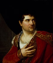 Portrait of Jean-Baptiste-Sauveur Gavaudan (1772-1840), ca 1799. Creator: Riesener, Henri-Françoiss (1767-1828).