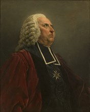Portrait of the writer Louis-Sébastien Mercier (1740-1814), c. 1763. Creator: Hallé, Noël (1711-1781).