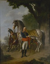 Portrait of General Joseph Marie Servan de Gerbey (1741-1808), c. 1800. Creator: Lafitte, Louis (1770-1828).