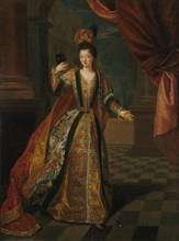 Louise Françoise de Bourbon (1673-1743), Mademoiselle de Nantes, ca 1690. Creator: Gobert, Pierre (1662-1744).