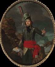 Portrait of General François Séverin Marceau-Desgraviers (1769-1796), c. 1796. Creator: Sergent-Marceau, Louis François (1751-1847).