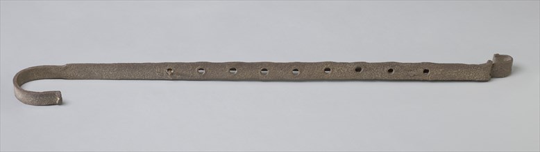 Iron cooking pot hook from the Brock Plantation, 19th century. Creator: Unknown.