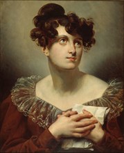 Portrait of the actress Mademoiselle Mars (Anne Francoise Hyppolyte Boutet), Late 18th cent.. Creator: Anonymous.