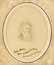 Portrait of John Brown, ca. 1859. Creator: Alexander Gardner.