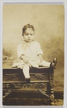 Photographic print of an unidentified child, early 20th century. Creator: Unknown.