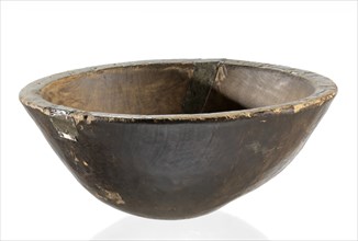Burl bowl, 1750-1850. Creator: Unknown.