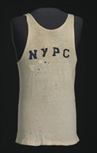 Racing shirt for the New York Pioneer Club worn by Ted Corbitt, 1950s. Creator: Unknown.