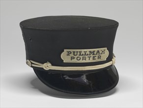 Uniform cap worn by Pullman Porter Philip Henry Logan, 1966. Creator: Unknown.