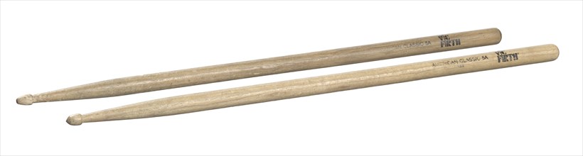 Drumsticks used by Art Blakey, 1980s. Creator: Vic Firth Company.