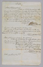 Certificate of Freedom for Joseph Trammell, May 10, 1852. Creator: Unknown.