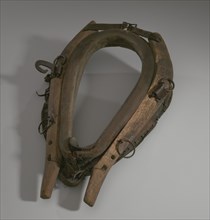 Horse collar owned by Morton Lyles, 19th century. Creator: Unknown.