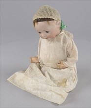 Doll owned by Clementine Roundtree Cottee and Josephine English Church, ca. 1920. Creator: Unknown.