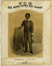 'Tom, The Blind Negro Boy Pianist, Only 10 Years Old', 1860. Creator: Unknown.