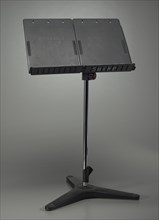 Music stand used by Ginger Smock, late 20th century. Creator: Belmonte.
