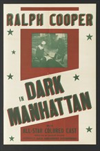 Poster for Dark Manhattan, 1937. Creator: Unknown.