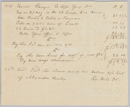 Account of taxable property, including enslaved persons, owned by Edward Rouzee, October 26, 1815. Creator: Unknown.