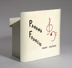 Music stand for the Panama Francis Savoy Sultans, ca. 1974. Creator: Humes & Berg Manufacturing Co..