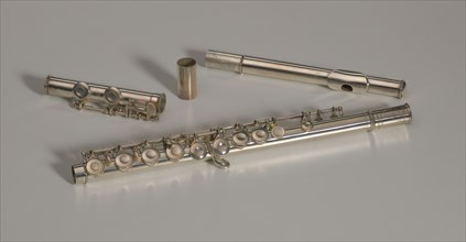 Flute used by Alton Augustus Adams Sr., ca. 1915. Creator: Cundy-Bettoney Company.