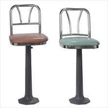 Lunch counter stools from Greensboro, North Carolina sit-ins, 1939-1960. Creator: Chicago Hardware Foundry Co..