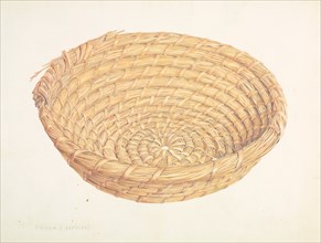 Amana Bread-raising Basket, c. 1938. Creator: Frank Eiseman.