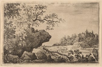 Branch in the Water, probably c. 1645/1656. Creator: Allart van Everdingen.