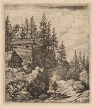 Chapel, probably c. 1645/1656. Creator: Allart van Everdingen.