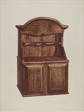 Childs's Dresser, 1935/1942. Creator: Edward L Loper.