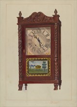 Clock, 1935/1942. Creator: Edward L Loper.