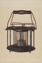 Combination Lantern/Stove, c. 1939. Creator: Edward L Loper.
