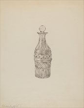 Cruet Bottle, c. 1939. Creator: Elisabeth Fulda.