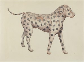 Dalmatian, 1935/1942. Creator: Betty Fuerst.