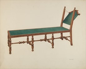 Day Bed, 1941. Creator: Harry Eisman.