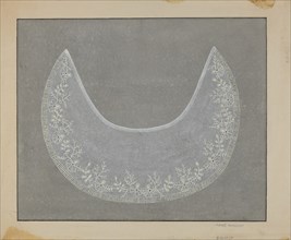 Embroidered Collar, c. 1936. Creator: Marie Famularo.