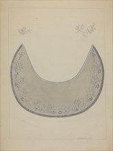 Embroidered Collar, c. 1937. Creator: Marie Famularo.