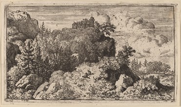 Firs in the Defile, probably c. 1645/1656. Creator: Allart van Everdingen.